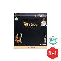 1+1 고려 선물세트, 1+1 녹용홍삼 70ml x 30포