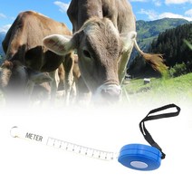 측량장비 휴대용 돼지 무게 측정 테이프 가축 측정 도구 자기 수축 장비 전문 농업 암소 무게 측정, 한개옵션0