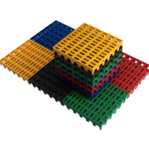 조립식 물 배출 플라스틱 깔판 깔개 매트 세차장 40x80cm 50x50cm, 5 cm  50 50 cm 블랙, 1개