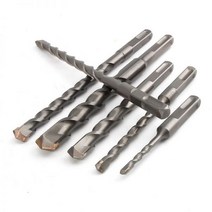 110 150 200 280 350mm 길이 1Pcs 스퀘어 핸들 전기 해머 드릴 비트 시멘트 벽 콘크리트 임팩트 5.5 6.5 8.5mm, 30x350mm