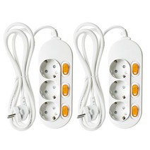 오성스토어 멀티탭 멀티콘센트, 33_절전3구2호(1+1)