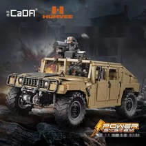 중국 호환블럭 CaDa 테크닉 카다 C61036 험비 군용 파워펑션 출시, Hummer 리모콘 모델 [3935 과립]