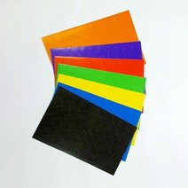 컬러 단색 원형 분류 칭찬 스티커 DD-11212, 블랙