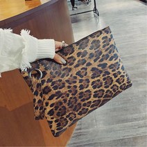 비건레더 표범 얼룩말 무늬 클러치백 데일리스타일 결혼하객가방 데이트룩