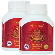 Vitatree Essence of Kangaroo 40000 비타트리 에센스 오브 캥거루 40000 100캡슐 2팩