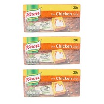 크노르 영국 치킨 닭고기 스톡 큐브 20개입 x3팩 Knorr Chicken Stock Cubes