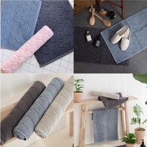 코튼월드 세탁가능한 도톰한 발매트 발수건 360g, 앤틱발매트(브라운)