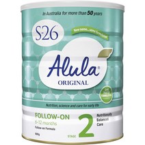 알룰라 호주 Alula S-26 Stage 2 2단계 오리지널 팔로우온 6-12개월 분유 900g, 1팩
