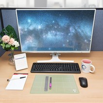 마우스사용가능 A4 커팅매트 컷팅작업 데스크패드, 본상품선택