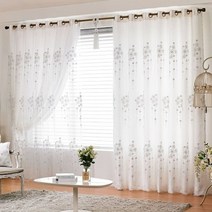 [지나송]아이샤 웨딩스타일 암막커튼 슈퍼특대형(620×230cm)