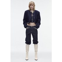 독일 자라 ZARA 웨지 디테일 카우보이 부츠