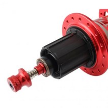 자전거 쓰루 액슬 샤프트 MTB 퀵릴리스 퀵 릴리즈 꼬치 스프링 스텐 유니버설 바퀴 중공축 차축, A, 표준.