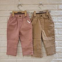 밀리밤 NC05 무릎 절개 면 바지ZZ MLTC21T60