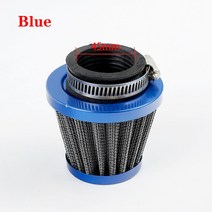 바이크 오토바이 에어 필터 35mm 42mm 범용 적합 50cc 110cc 125cc ATV 스쿠터 핏 더트 바이크용, 20 blue  45mm