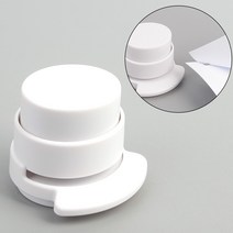 VEDANA_ 페이퍼클린치 원통형 철심없는 제본용 복사지 종이 스템플러 스테플러 심없는 무침 침없는 환경 스테이플러 미니 호치케스 안전 6925752p