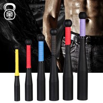 클럽벨 메이스벨 홈짐 동일한 스타일의 신체 훈련 종합 전투 피트니스 장비와 새로운 스틱 벨 순수 강철 이란 좋은 소리, 검은색, 싱글 2KG