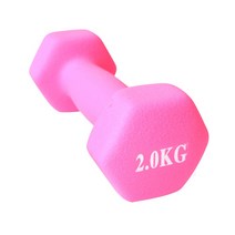 K4스포츠아몸디 K4-60 네오프렌아령 2개1세트 핑크 0.5kg 1kg 1.5kg 2kg 다이어트 미용아령