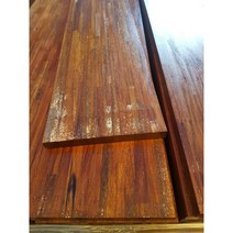 바나나목재 파격제품 멀바우 계단판 38Tx300x3600mm 하도불량 스크레치 상품