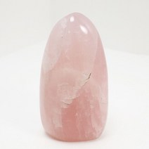 145g 로즈쿼츠 장미수정 프리폼 / 천연석 크리스탈 광물 원석쇼핑몰 인테리어소품샵