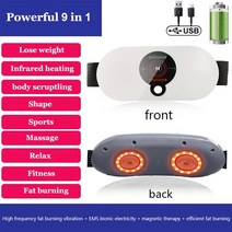 셀룰라이트 바디 기계 연소 감속기 복부 체중 미용 각질관리기기, T02-Heated recharge