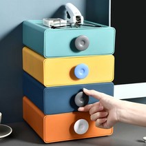 [천삼백케이] [루엠] 루엠 DIY 내맘대로 미니 수납장 서랍장 소형 틈새수납 정리함, 옐로우