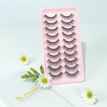 5 10 쌍 3D 밍크 속눈썹 자연 힐 메이크업 Cils 희미한 잔인 Maquiagem, 5Pairs-3D16
