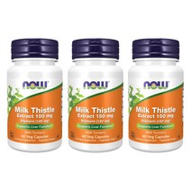 2+1 나우푸드 실리마린 120mg 밀크씨슬 추출물150mg, 120캡슐