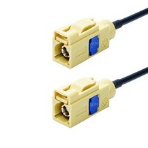 FAKRA 여성 50 옴 RG174 자동차 라디오 안테나 확장 피그 테일 케이블 GPS RF 통신 시스템, FAKRA-K_60CM