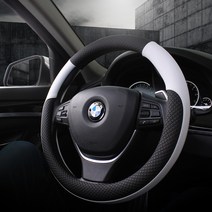 지엠지모터스 체어맨W 08~11탈리오 프리미엄 핸들커버, 화이트