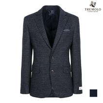 인디안 TREMOLO 멜란지 싱글 투버튼 스트레치 자켓_TRTFUUZ8271