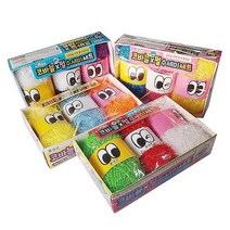 코바늘 수세미실 DIY 왕초보 뜨개질실 코바늘실 세트 뜨개실 수세미뜨기 3색 코바늘뜨기 펄수세미, 펄수세미3색
