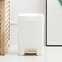 블랑 사각페달 휴지통 10L