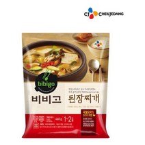 cj제일제당 비비고/된장찌개 (간편국/즉석국/혼밥/혼식/미역국/만두국/간편조리식/가공식품/식품 추천), 1개