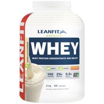 Leanfit Whey Vanilla 린핏 웨이 유청 프로틴 파우더 바닐라맛 2kg