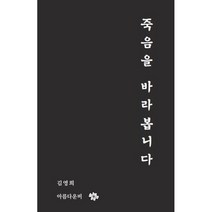 죽음을 바라봅니다, 아름다운비, 9791196520243, 김영희 저