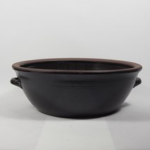 우리도예 숨쉬는 옹기수반 어항 항아리뚜껑 대용 숯부작 인테리어수반연출, 옹기자배기수반 지름 47cm 높이 17cm