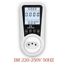 전력계 디지털 전압 측정기, BR type Plug