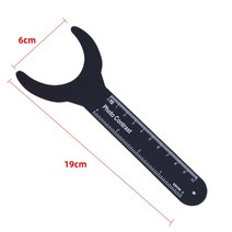치과 사진 대비 보드 구강 이미지 블랙 플레이트 스케일 마크용 교정 도구 오토클레이브 가능, 06 C-4D