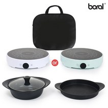 보랄 더쉐프 인덕션 냄비세트 BR P300JR, 화이트