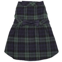 The Worthy Dog 워치 애견 원피스, Black Plaid