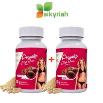 (1+1) 시키리아 아구아헤 레드 마카 젤라틴화 분말 Aguaje Red Maca Root 100캡슐 2팩