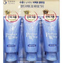 센카 퍼펙트휩페이셜워시생크림거품 클렌징폼 120g3입, 1