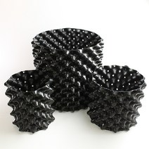 PVC 뿌리화분 다용도 친환경 실내 베란다 텃밭 대형 플라스틱, H19cm, D20cm