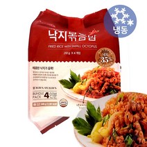 이마트 피코크 새로워진 낙지볶음밥 840g(210gx4개입)/냉동식품 낙지 볶음밥 혼밥 간편식 식사대용 전자레인지 4분, 1봉지