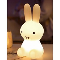색상변환 충전식 미피조명 토끼조명 토끼무드등 아이방수면등 수유등선물용 50CM, 28cm