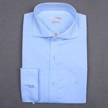 [듀퐁]빅와이드 스트레치 소재 블루 슬림셔츠 ( SE2SM22LS756SBU )