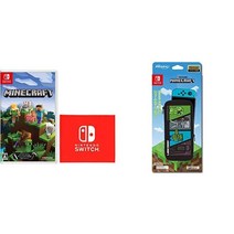Minecraft (마인 크래프트) - Switch (【Amazon.co.jp 한정】 오리지날 마이 동봉) + [닌텐도 라이센스 상품] Nintendo Switch 전용 스마트 파우치 EVA 마인 크래프트 4 캐릭터, 자세한 내용은 참조