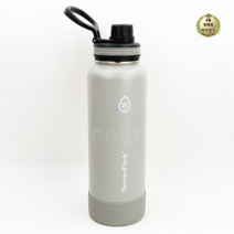 써모플라스크 보냉병 보온병 THERMOFLASK 코스트코 물병 등산용 운동용 캠핑용, 5세트, 1200ml 그레이