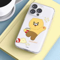 플라잉 아이폰13 카카오 춘식이 데일리 투명 젤리케이스