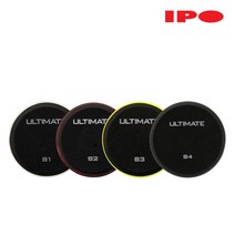 IPO 얼티메이트 DA(듀얼) 스폰지패드 S1 S2 S3 S4 5인치/6인치, 801S3(노란색 - 중벌), 5인치